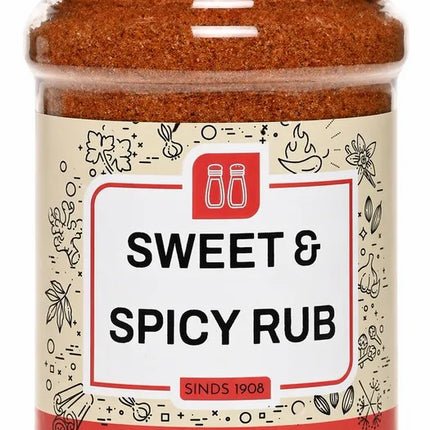 Van Beekum Van Beekum Sweet & Spicy Rub 200 gram