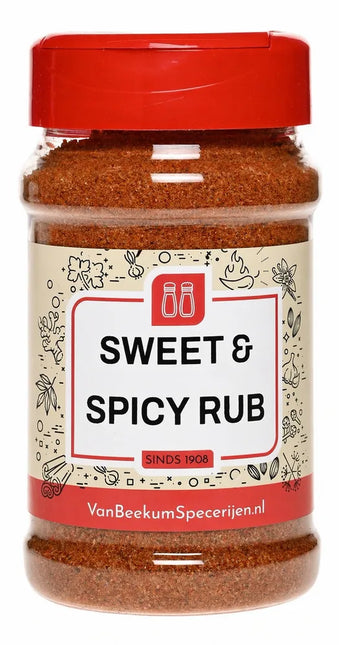 Van Beekum Van Beekum Sweet & Spicy Rub 200 gram