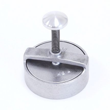 Vuur & Rook Aluminium Hamburgerpers Ø 125mm