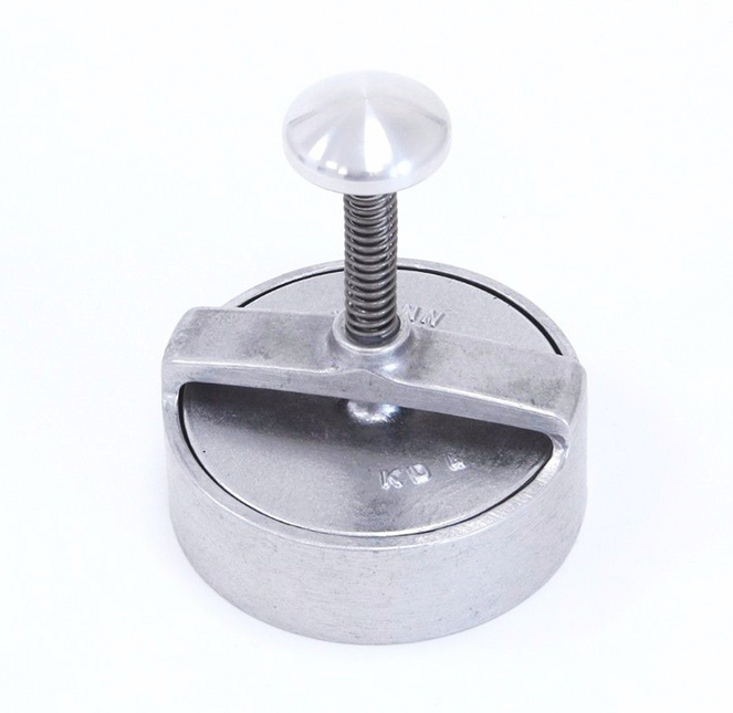 Vuur & Rook Aluminium Hamburgerpers Ø 125mm