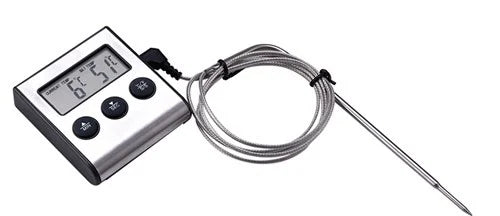 Vuur & Rook BC Digitale Thermometer met Timer