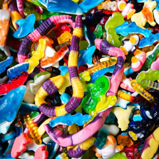 Vuur & Rook Candywrap Sweet Animal Mix 500 gram