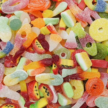 Vuur & Rook Candywrap Sweet & Sour Tropical Mix 500 gr
