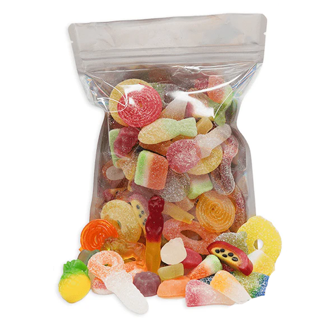 Vuur & Rook Candywrap Sweet & Sour Tropical Mix 500 gr