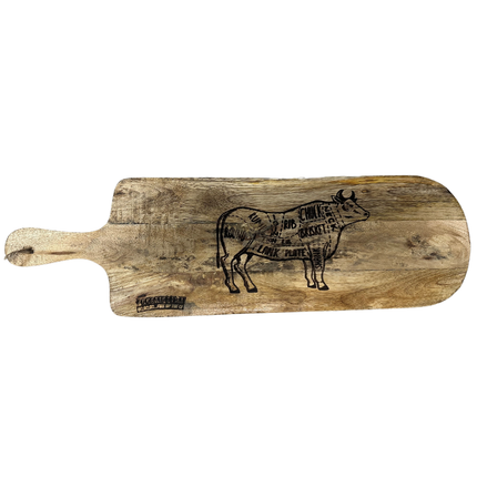 Vuur & Rook Eiken Serveerplank Rund 49,5 x 15 x 2,2 cm
