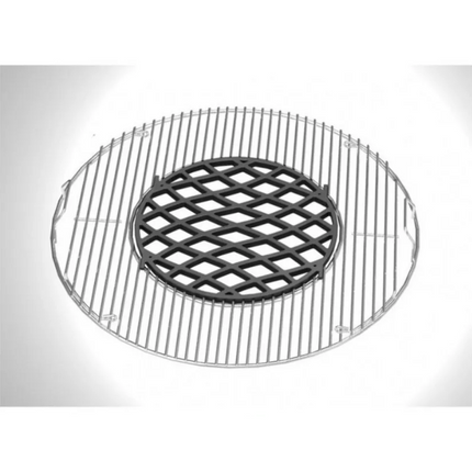Vuur & Rook Gietijzeren Sear Grate tbv Gourmet BBQ Systeem