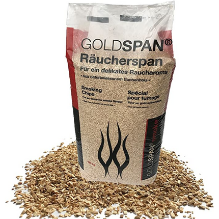 Vuur & Rook Goldspan Beuken Rookchips Medium 15 kilo