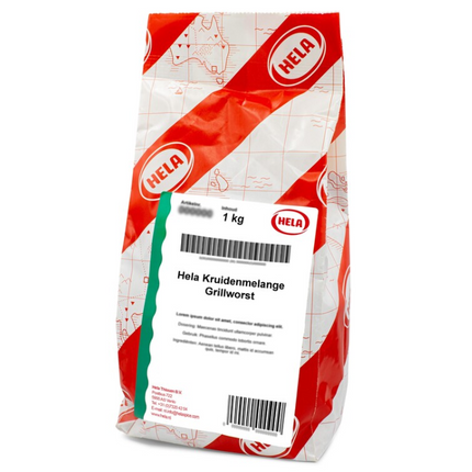 Vuur & Rook Hela Grillworst Kruidenmelange 1 kilo