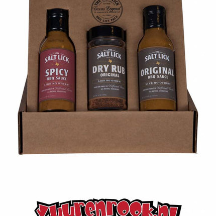 Vuur & Rook The Salt Lick Texas Legend BBQ Gift Pack!