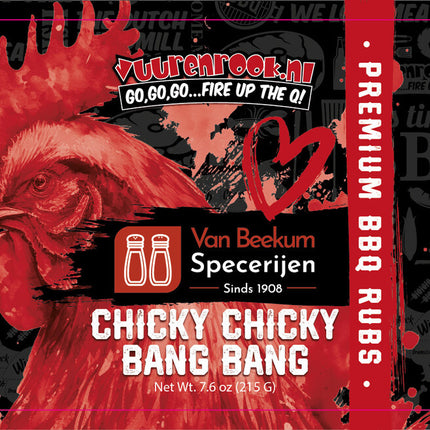 Vuur & Rook Vuur&Rook Chicky Chicky Bang Bang Rub 215 gram