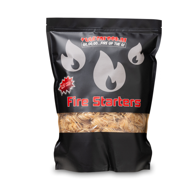 Vuur & Rook Vuur&Rook FSC Fire Starters / Wokkels Circa 90 stuks / 1,2 kg