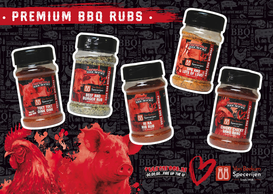Vuur & Rook Vuur&Rook Ri Ra Rib Rub 200 gram