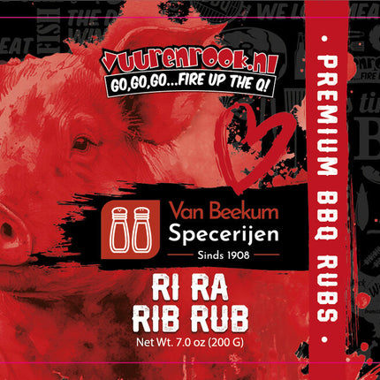 Vuur & Rook Vuur&Rook Ri Ra Rib Rub Bulk Bag 20 kg