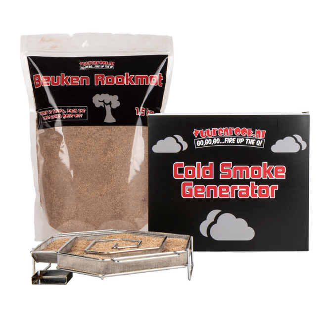 Vuur & Rook Vuur&Rook RVS Cold Smoke Generator (12 hours +)