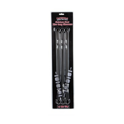 Vuur & Rook Vuur&Rook RVS Spiezen Xtra Long 6 stuks 50 cm