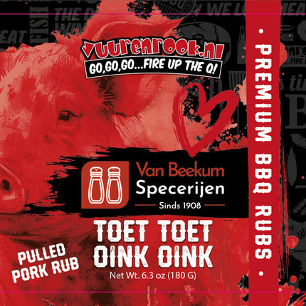 Vuur & Rook Vuur&Rook Toet Toet Oink Oink Rub Bulk Bag 20 kg