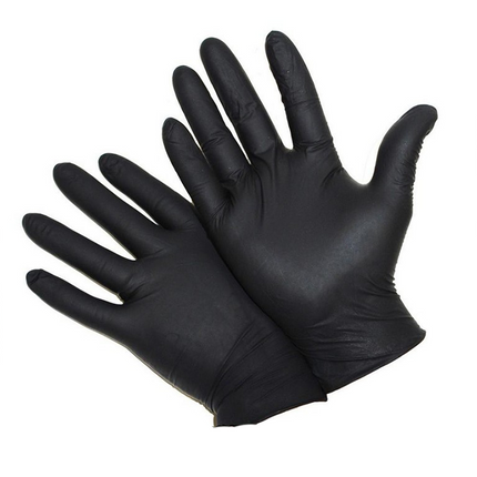 Vuur&Rook Vuur&Rook Nitril Handschoenen Xtra Strong Zwart 100 stuks Xlarge
