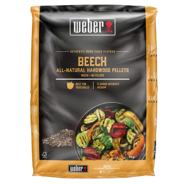 Weber Transport Damage: Weber Natuurlijke Hardhoutpellets Beuk 9 kg