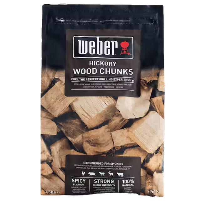 Weber Weber Hickory Chunks 1,5 kg