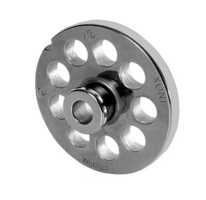 Wolfcut Wolfcut Enterprise 10/12 RVS Plaat met Navel 12 mm