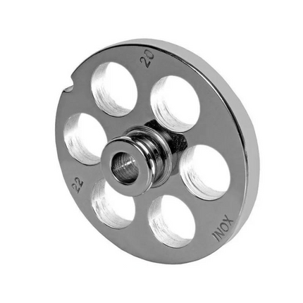 Wolfcut Wolfcut Enterprise 22 RVS Plaat met Navel 20 mm