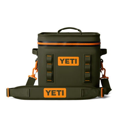YETI YETI Hopper Flip 12 Olive / King Crab Orange