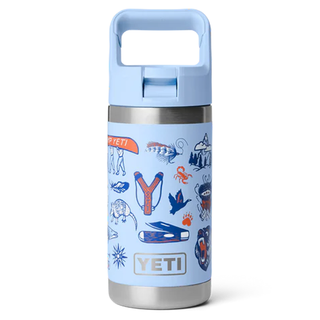 YETI Yeti Rambler Jr Kids Bottle Big Sky Summer Camp 12 oz