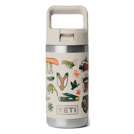 YETI Yeti Rambler Jr Kids Bottle Cape Summer Camp 12 oz