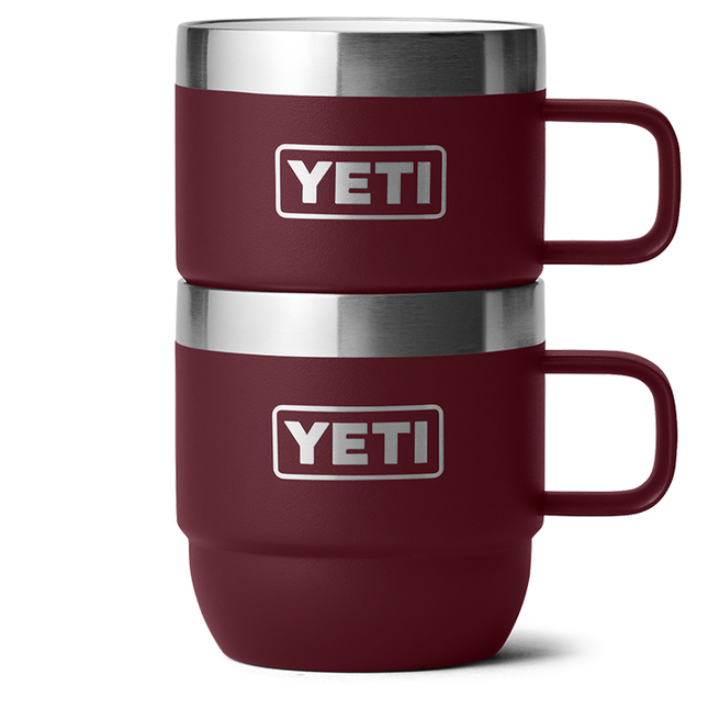 YETI YETI Rambler Stapelbare Mokjes 2 stuks Wild Vine Red 6 oz