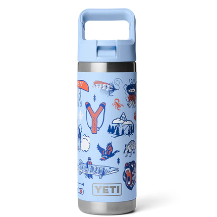YETI Yeti Rambler Straw Bottle Big Sky Summer Camp 18 oz