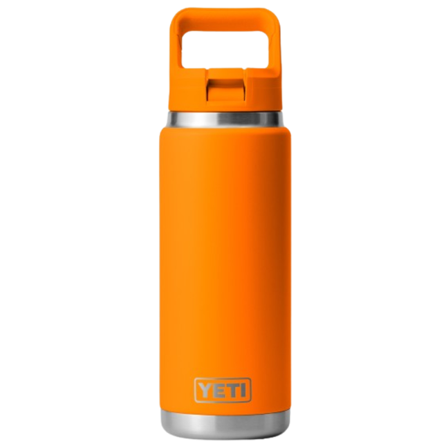 YETI YETI Rambler Straw Bottle King Crab Orange 26 oz