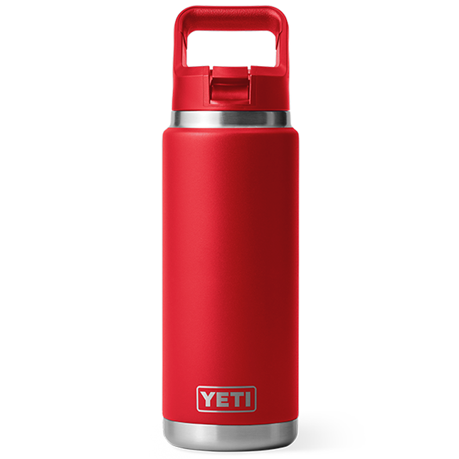 YETI YETI Rambler Straw Bottle Rescue Red 26 oz