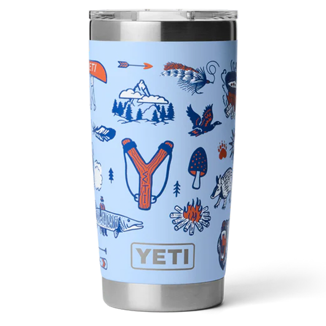 YETI Yeti Rambler Tumbler Big Sky Summer Camp 20 oz