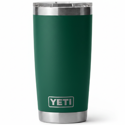 YETI Yeti Rambler Tumbler Black Forest Green 20 oz