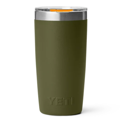 YETI Yeti Rambler Tumbler Olive / King Crab Orange 10 oz