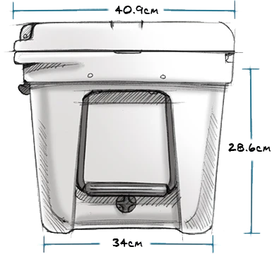 YETI Yeti Tundra 35 Hard Cooler Tan