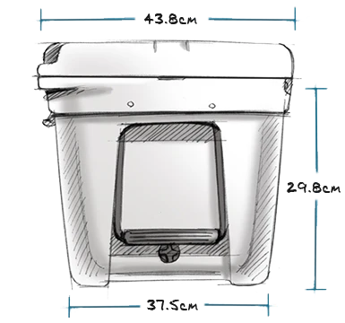 YETI Yeti Tundra 65 Hard Cooler White