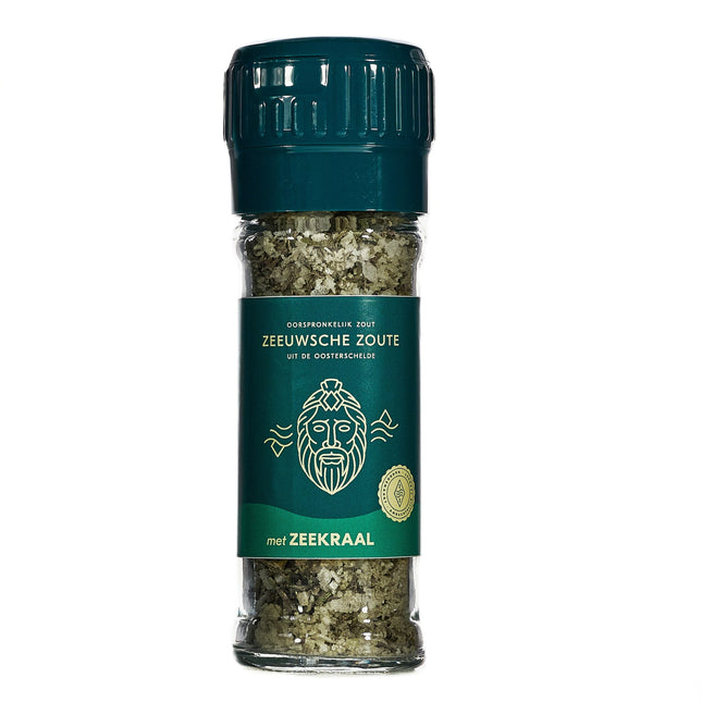 Zeeuwsche Zoute Zeeuwsche Zoute Zeekraal Zoutmolen 50 gram