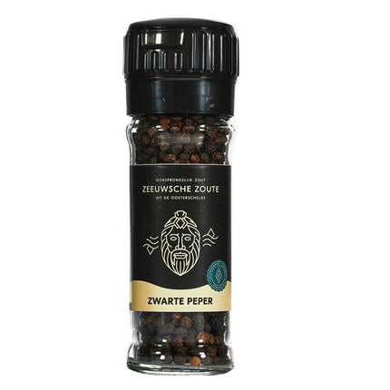 Zeeuwsche Zoute Zeeuwsche Zoute Zwarte Peper Molen 45 gram