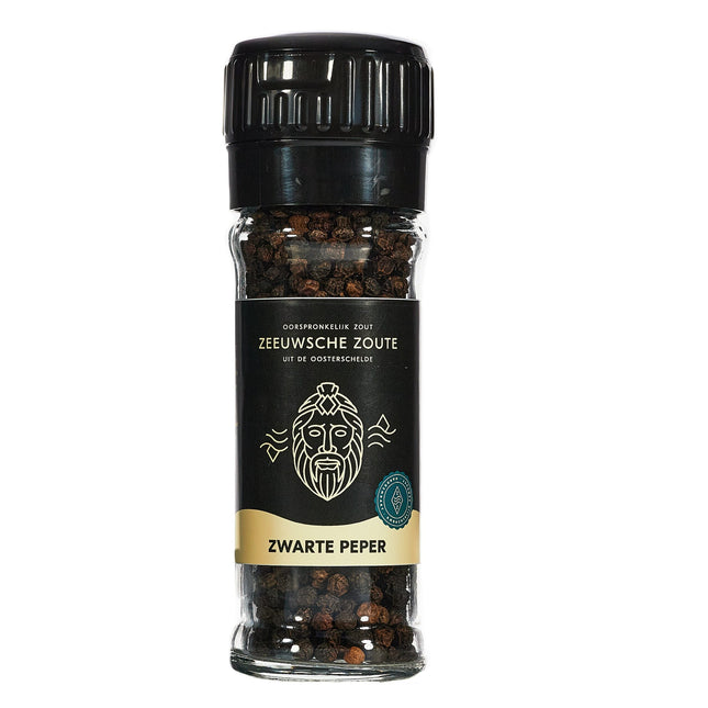 Zeeuwsche Zoute Zeeuwsche Zoute Zwarte Peper Molen 45 gram
